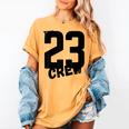 Class Of 2023 Seniors 23 Senior Graduation Idea Women's Comfort Colors T-Shirt Mustard
