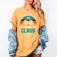 Class Of 2024 Senior Graduation Leveled Up Gamer Class 2024 Women's Comfort Colors T-Shirt Mustard