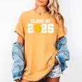 Class Of 2025 Graduation Waterpolo Senior 2025 Women's Comfort Colors T-Shirt Mustard