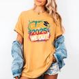 Class Of 2025 We Out Graffiti Graduation 2025 Women's Comfort Colors T-Shirt Mustard