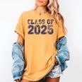 Class Of 2025 Grow With Me Future Graduation Year Women's Comfort Colors T-Shirt Mustard