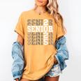 Class Of 2025 Senior 2025 Back To School 2025 Graduation 25 Women's Comfort Colors T-Shirt Mustard