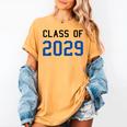 Class Of 2029 Graduation T-Shirts Women's Comfort Colors T-Shirt Mustard