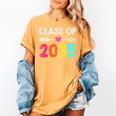 Class Of 2035 Kindergarten Pre K Grow With Me Graduation Women's Comfort Colors T-Shirt Mustard