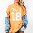 Class Of Two Thousand 18 Shirt Graduation T-Shirt Women's Comfort Colors T-Shirt Mustard