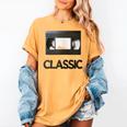 Classic VHS Tape Nostalgia Retro Women's Comfort Colors T-Shirt Mustard