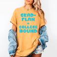 College Bound Graduation 2023 Grad Plan College Bound Women's Comfort Colors T-Shirt Mustard