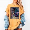 Color Graphic The Introvert Tarot Card Raglan Baseball Tee Women's Comfort Colors T-Shirt Mustard Color Graphic The Introvert Tarot Card Raglan Baseball Tee Women's Comfort Colors T-Shirt Mustard