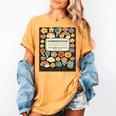 Composition Notebook Costume Teacher Matching Halloween Book Women's Comfort Colors T-Shirt Mustard Composition Notebook Costume Teacher Matching Halloween Book Women's Comfort Colors T-Shirt Mustard