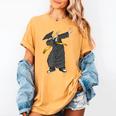 Cool Graduation Dab Dabbing Senior 2019 Grad Women's Comfort Colors T-Shirt Mustard