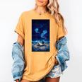 Cosmic Botanical Book Lover Reading Women's Comfort Colors T-Shirt Mustard Cosmic Botanical Book Lover Reading Women's Comfort Colors T-Shirt Mustard