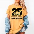 Criminal Justice Graduate Graduated Class Of 2025 Graduation Women's Comfort Colors T-Shirt Mustard