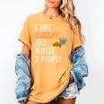 I Like Croissant And Maybe 3 People Baking Introvert Foodie Women's Comfort Colors T-Shirt Mustard I Like Croissant And Maybe 3 People Baking Introvert Foodie Women's Comfort Colors T-Shirt Mustard