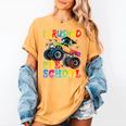 I Crushed Pre-K Monster Truck Graduation Preschool Grad 2025 Women's Comfort Colors T-Shirt Mustard