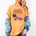 Cupid's Favorite Math Teacher Valentine Reading Book Women Women's Comfort Colors T-Shirt Mustard Cupid's Favorite Math Teacher Valentine Reading Book Women Women's Comfort Colors T-Shirt Mustard