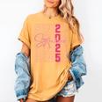 Cute Girls Women Class 2025 Graduation Senior Coquette Bow Women's Comfort Colors T-Shirt Mustard