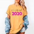 Cute Graduation Shirt Class Of 2020 Shirt Women's Comfort Colors T-Shirt Mustard