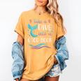 Cute Mermaid Librarian Teacher Dive Into A Good Book Reading Women's Comfort Colors T-Shirt Mustard Cute Mermaid Librarian Teacher Dive Into A Good Book Reading Women's Comfort Colors T-Shirt Mustard