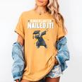 Dabbing Graduation Class Of 2025 Boy Kindergarten Nailed It Women's Comfort Colors T-Shirt Mustard