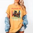 Dad Fathers Day Please Be Patient I'm From The 1900s Women's Comfort Colors T-Shirt Mustard