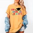My Daughter Did It Graduation Doctor Nurse Child Graduated Women's Comfort Colors T-Shirt Mustard