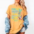 For My Daughter In Heaven Memory Missing Daughter In Heaven Women's Comfort Colors T-Shirt Mustard
