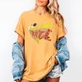 DC Comics The Flash Graduation Did It In A Flash Women's Comfort Colors T-Shirt Mustard