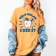 Dental Hygienist Graduation Dentist Dentistry Women's Comfort Colors T-Shirt Mustard