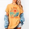 I Dig The 70s Aesthetic Nostalgia 1970's Retro 70s Party Women's Comfort Colors T-Shirt Mustard