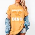 Dino Nuggets Chicken Snack Memory Bite Women's Comfort Colors T-Shirt Mustard