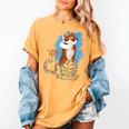 Disney Ink And Paint Shere Khan From The Jungle Book 1967 Women's Comfort Colors T-Shirt Mustard