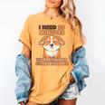 Dog Introvert I Need 20 Minutes Where No One Comes Women's Comfort Colors T-Shirt Mustard