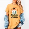 Don't Test Me Introvert's Women's Comfort Colors T-Shirt Mustard