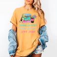 Drink Coffee Read Books Love Jesus Christian Religious God Women's Comfort Colors T-Shirt Mustard