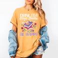 Drink Tea Read Books Be Happy Book Lover Reading Women's Comfort Colors T-Shirt Mustard
