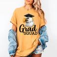 Eagle Grad Squad Class Of 2019 Graduation Women's Comfort Colors T-Shirt Mustard