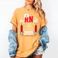 Earned It 2025 For Nurse Graduation Or RN LPN Class Of 2025 Women's Comfort Colors T-Shirt Mustard