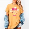 Earned It RN 2025 Nurse Graduation Nursing School Graduate Premium Tri-Blend Women's Comfort Colors T-Shirt Mustard