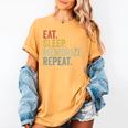 Eat Sleep Memorize Repeat Memory Women's Comfort Colors T-Shirt Mustard