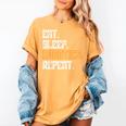 Eat Sleep Robotics Repeat Shirt Graduation Women's Comfort Colors T-Shirt Mustard