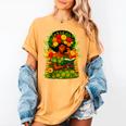 Educated Women Girls Reading Book Black History Month Women's Comfort Colors T-Shirt Mustard