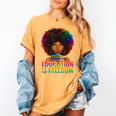 Education Is Freedom Teacher Books History Month Women's Comfort Colors T-Shirt Mustard Education Is Freedom Teacher Books History Month Women's Comfort Colors T-Shirt Mustard