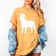English Mastiff Graduation Dog Graduate Women's Comfort Colors T-Shirt Mustard