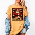 Family Christmas Retro Santa Holiday Nostalgia Vibes Women's Comfort Colors T-Shirt Mustard Family Christmas Retro Santa Holiday Nostalgia Vibes Women's Comfort Colors T-Shirt Mustard