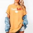 FinishEdD Doctor Of Education Graduate EdD Graduation Women's Comfort Colors T-Shirt Mustard