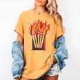 Flames And Lighter Costume For Matchbook Lovers Women's Comfort Colors T-Shirt Mustard