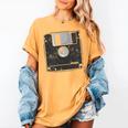 Floppy Disk Memory Module Data Carrier Women's Comfort Colors T-Shirt Mustard
