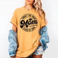 Forget The Grad Mom Survived Class Of 2025 Graduation 2025 Women's Comfort Colors T-Shirt Mustard