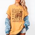 Fox Red Labrador Retriever Introvert Foxred Lab Women's Comfort Colors T-Shirt Mustard