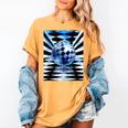 Frutiger Aero Aesthetic Tech Checkered Room Orb Sky Women's Comfort Colors T-Shirt Mustard Frutiger Aero Aesthetic Tech Checkered Room Orb Sky Women's Comfort Colors T-Shirt Mustard